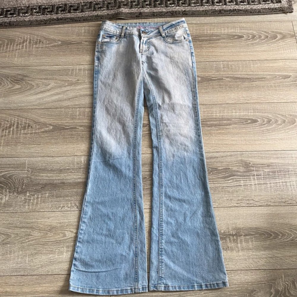 Vintage flared jeans y2k grunge archive retro